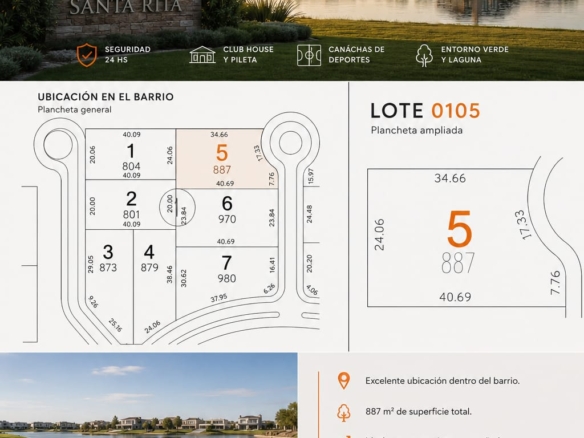 Terreno – Lote en venta – San vicente – Canning